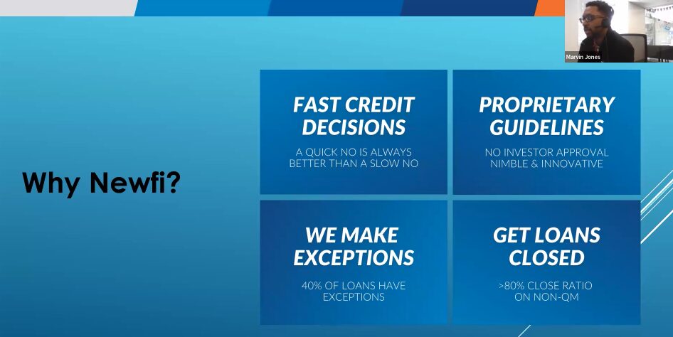 Lender Training: NewFi Wholesale